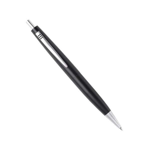 BL-009, Boligrafo con tinta negra, disponible en plata y negro