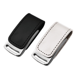 LD228P-8GB, USB Tipo Llavero de PIel con Metal