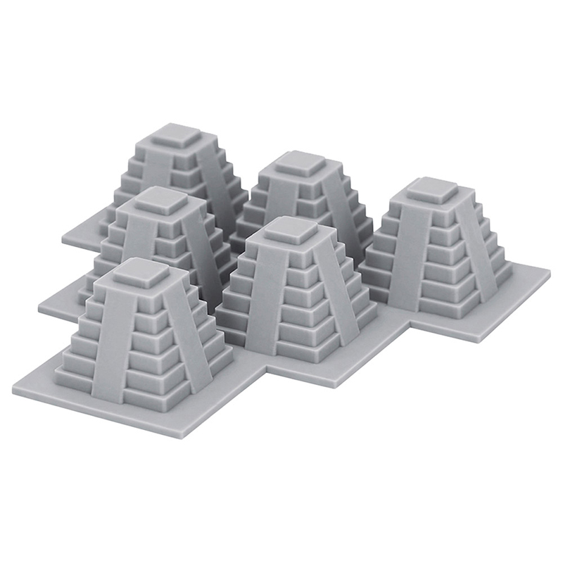 204001, Bandeja para hielos con forma de piramides