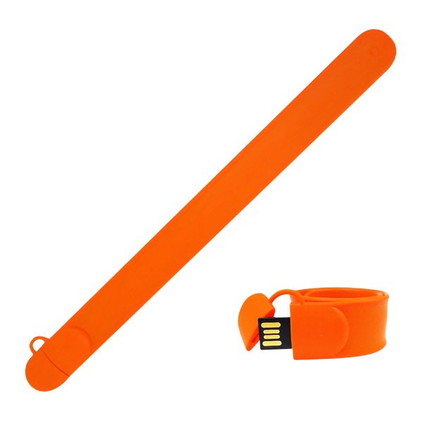 USB015, USB Pulsera Slap. USB pulsera slap, sistema que se adapta a la muñeca.